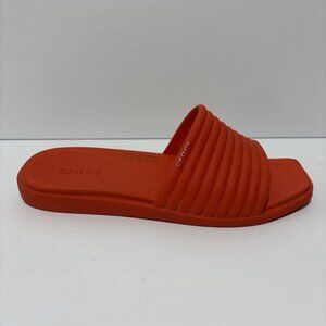 Crocs Women’s Miami Red Slide Sandals, Size 7 M